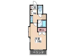 池口ビル【4階】の間取り