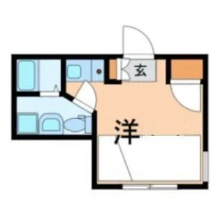 コンテル旗の台【3階】の間取り