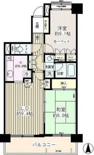 板橋パーク・ホームズ【10階】の間取り