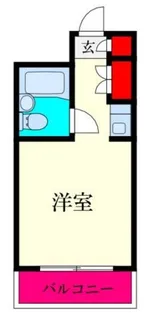 メゾン・ド・ノア狭間【4階】の間取り