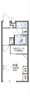 レオパレスバシレイオン【1階】の間取り