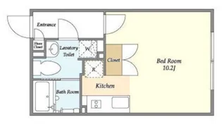 ライトテラス中野坂上【3階】の間取り