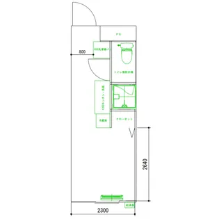 メゾン・ド・カナリ【5階】の間取り