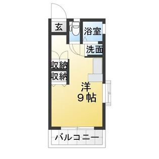 静清第2ハイツ【3階】の間取り