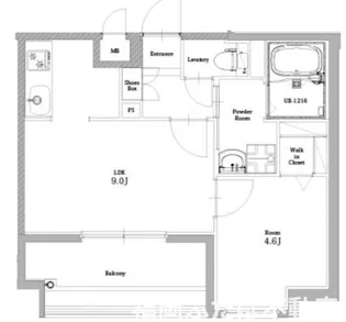 エンクレスト博多駅南CELES【2階】の間取り