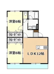 レジェン志邑【2階】の間取り