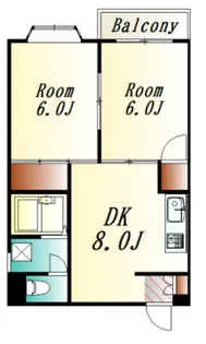 グリムハイツ【2階】の間取り