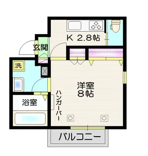 A-style北大宮【4階】の間取り