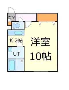 カーサ・ミラグロ【3階】の間取り