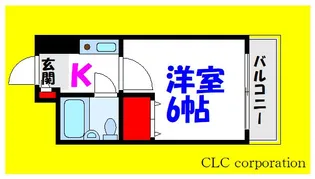 プランドール富浜第2ビル【2階】の間取り