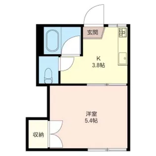 速水グリーンコート【1階】の間取り