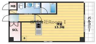 アクシスE【5階】の間取り