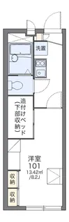 レオパレスKAMELEOII【2階】の間取り
