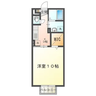 レフィナード【2階】の間取り