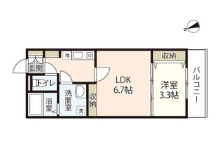 RESIDENCE KOJIMA【2階】の間取り