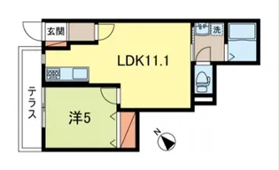 グランメール新高円寺【2階】の間取り