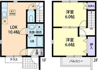 gracia Asahiの間取り