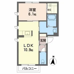 Aslan598【2階】の間取り