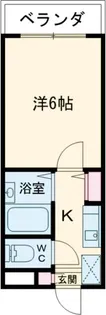 新大宮シティ・パル【5階】の間取り