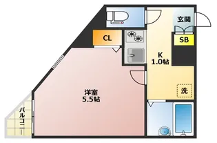 エイブル上板橋【3階】の間取り