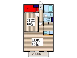 プランド-ル【3階】の間取り