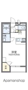 レオパレス未来【2階】の間取り