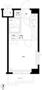 ルーブル南品川【4階】の間取り