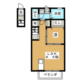 ボナールYou【2階】の間取り