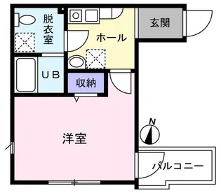 ハウズライフ厚木六番館【3階】の間取り