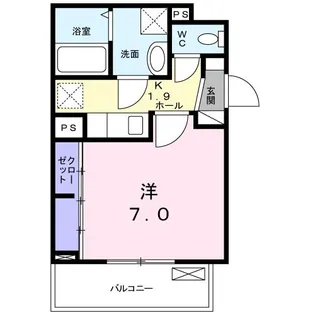 グランツ【2階】の間取り
