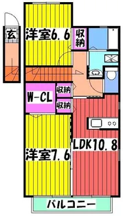 ソフィア【2階】の間取り