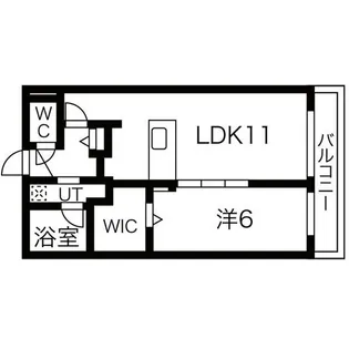 グランベルオオエ (GranBell Oe)【3階】の間取り