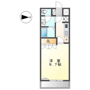 リバティヒル【2階】の間取り