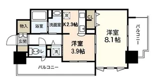 KHS.FIRST【3階】の間取り