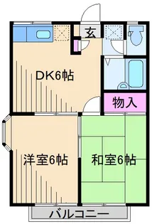 エステートピアモリ【1階】の間取り