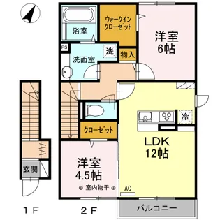 kafuuresidence【1階】の間取り