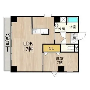 アバンハウスI【3階】の間取り
