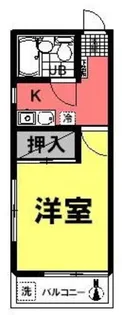 シェルコーポ【2階】の間取り