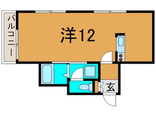 松本ハイツ【2階】の間取り