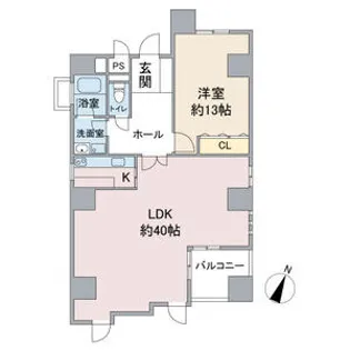 バードヒル伏見【4階】の間取り