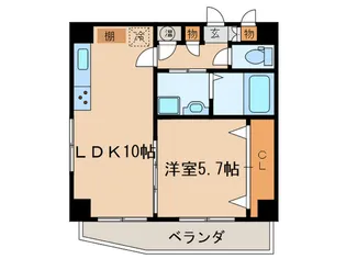 Prosperite【2階】の間取り