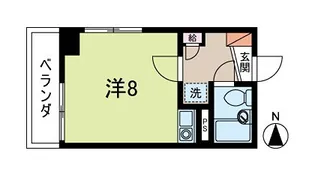 エクセル新高円寺【3階】の間取り