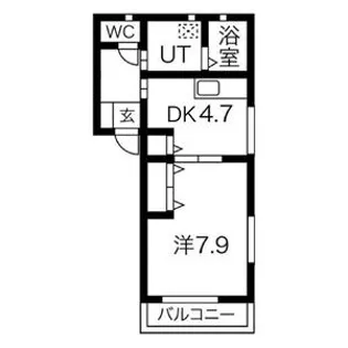 サンピュア フレンズ【2階】の間取り