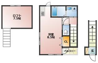 アイランドレジデンスII【2階】の間取り