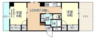 メゾンイヨ【1階】の間取り