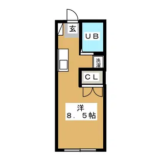 ファミール三田【1階】の間取り