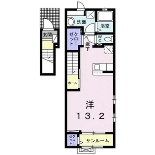 キング・ガーデン【2階】の間取り