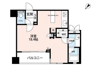 リビオ東京【7階】の間取り