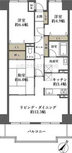 APAガーデンコート【5階】の間取り
