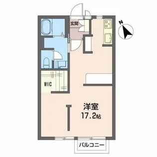 メゾンMAMI【2階】の間取り